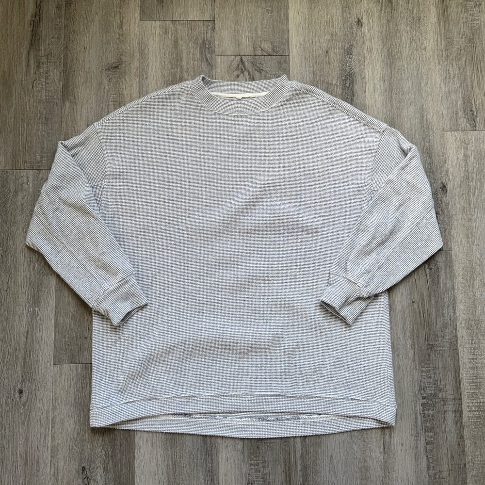 Aerie ‘Long Weekend’ Waffle Sweatshirt